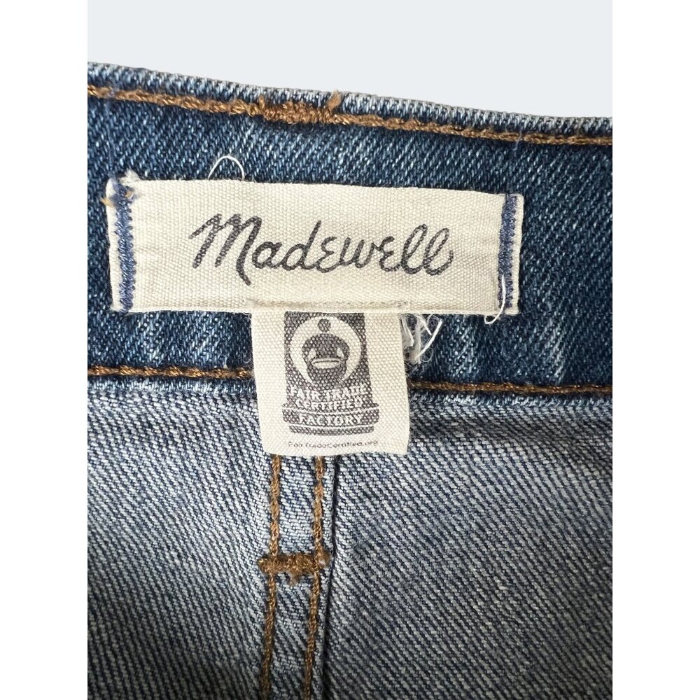 Madewell Womens Classic Straight Jeans Size 24 Blue Denim Fair Trade Certified - Picture 7 of 14